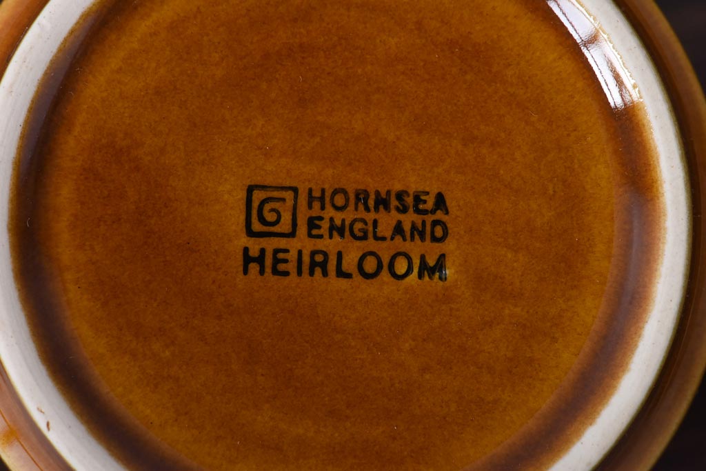 イギリスビンテージ　HORNSEA(ホーンジー)　HEIRLOOM(エアルーム)　カップ&ソーサー2客セット(洋食器)(1)