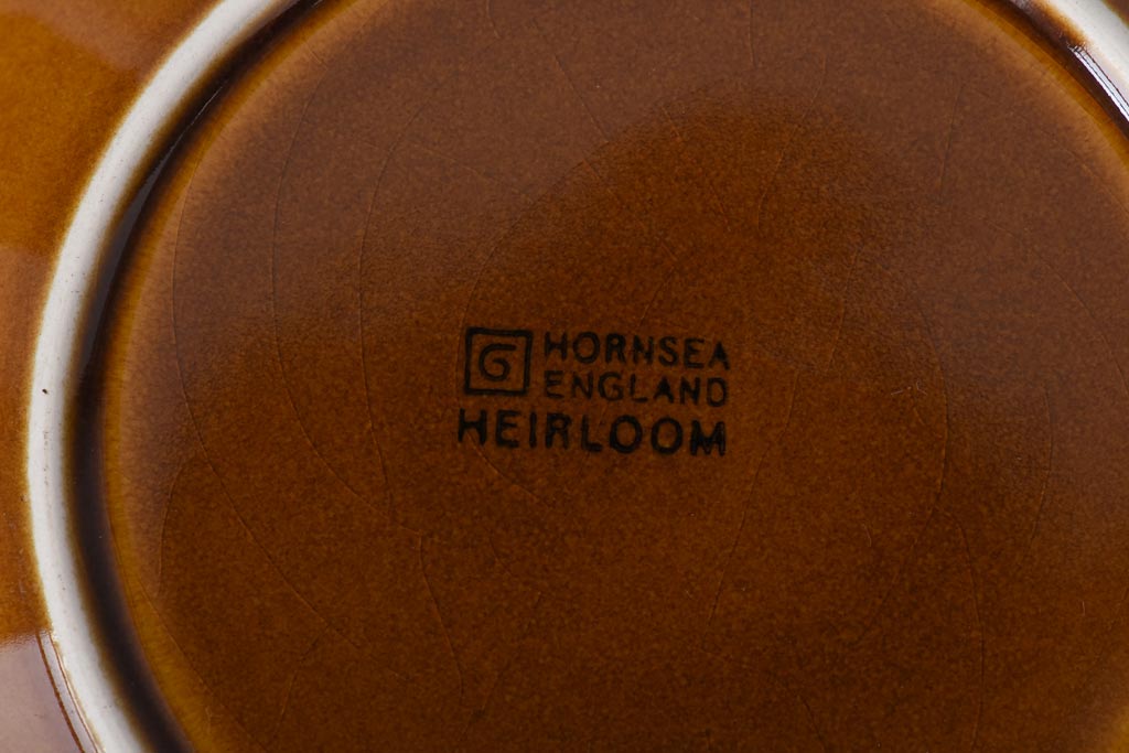 イギリスビンテージ　HORNSEA(ホーンジー)　HEIRLOOM(エアルーム)　カップ&ソーサー2客セット(洋食器)(1)