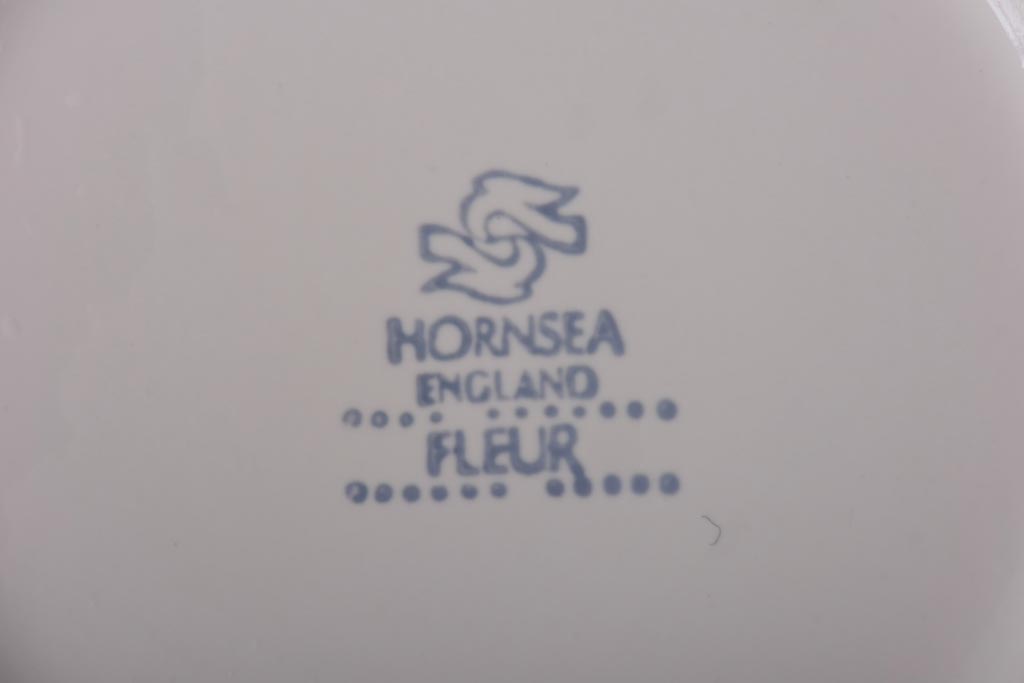 イギリスビンテージ　Hornsea(ホーンジー)　FLEUR(フルール)　ティーセット(クリーマー、シュガーポット)