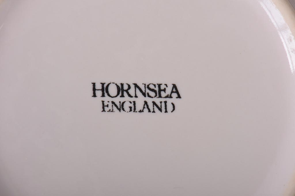 イギリスビンテージ　Hornsea(ホーンジー)　FLEUR(フルール)　トリオ2客セット(カップ&ソーサー、プレート)