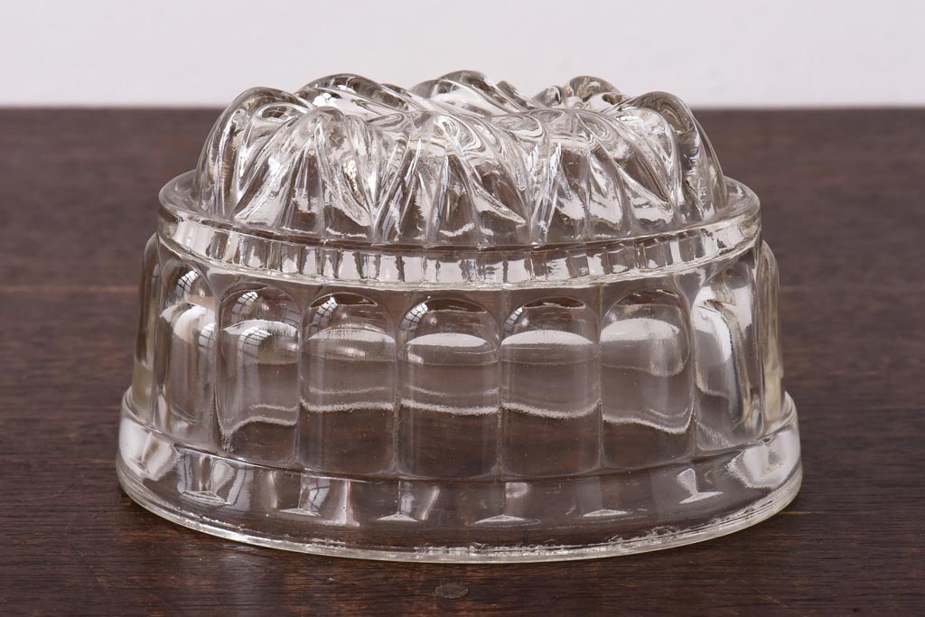 アンティーク雑貨 イギリスアンティーク 小物入れとしてもおすすめなガラス製のゼリーモールド(菓子型) | ラフジュ工房