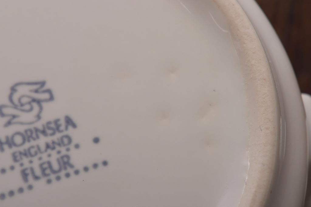 イギリスビンテージ　Hornsea(ホーンジー)　FLEUR(フルール)　カップ&ソーサー2客セット(コーヒーカップ)(1)