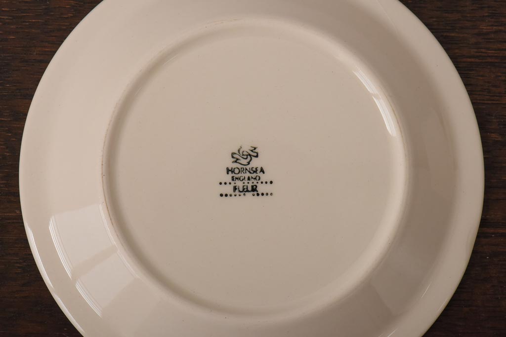 イギリスビンテージ　Hornsea(ホーンジー)　FLEUR(フルール)　カップ&ソーサー2客セット(コーヒーカップ)(1)