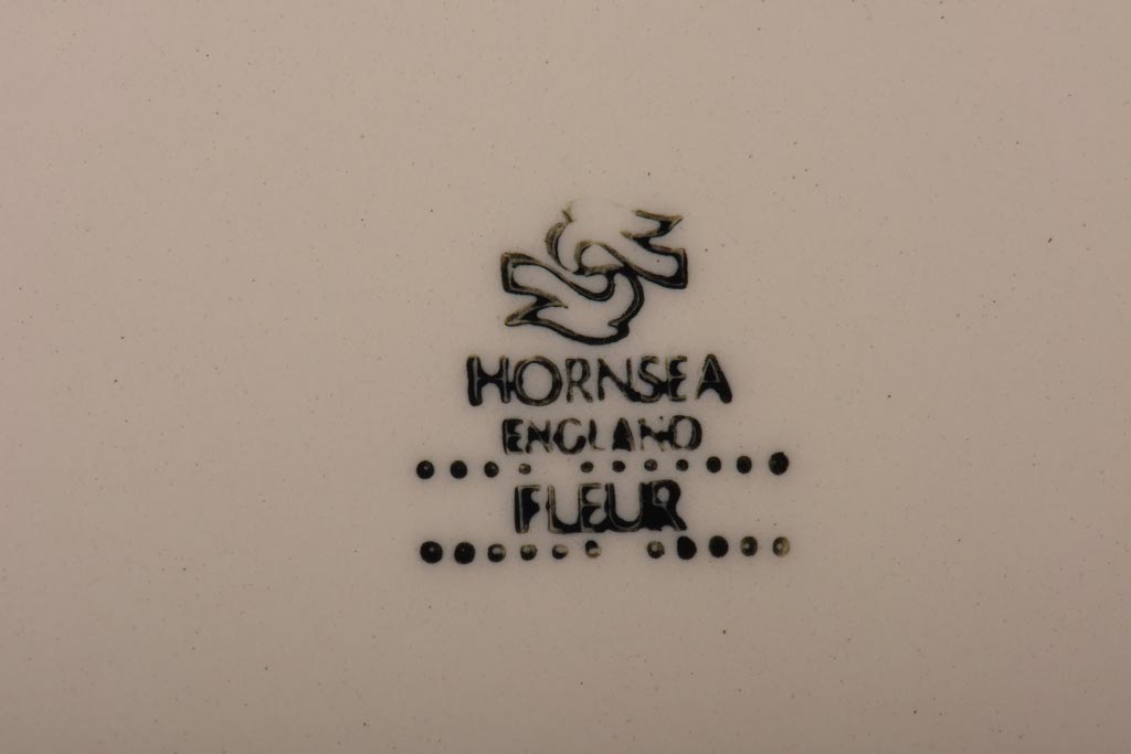 イギリスビンテージ　Hornsea(ホーンジー)　FLEUR(フルール)　カップ&ソーサー2客セット(コーヒーカップ)(1)