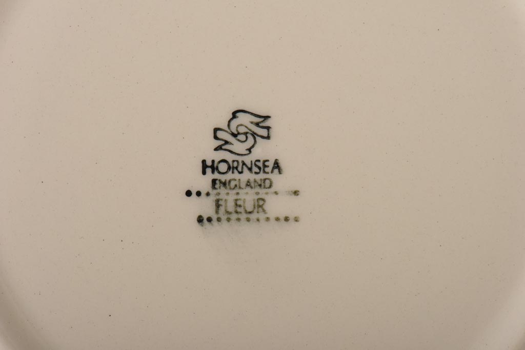 イギリスビンテージ　Hornsea(ホーンジー)　FLEUR(フルール)　カップ&ソーサー2客セット(コーヒーカップ)(3)
