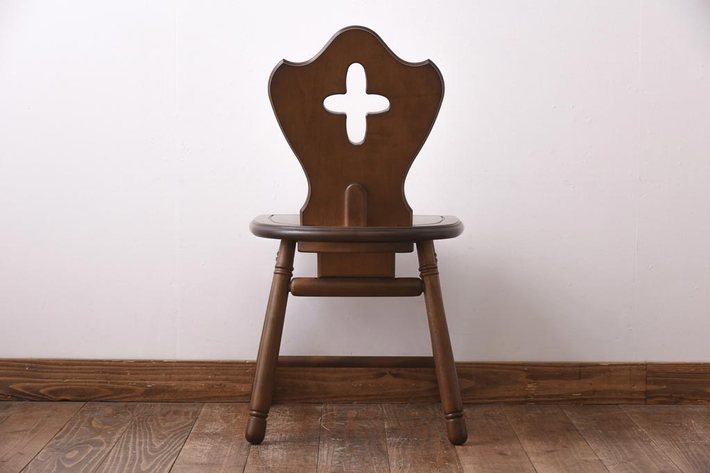 ●【i-176/g】C 四国工芸 椅子 チェア 森のサーカスm_furnitureshop