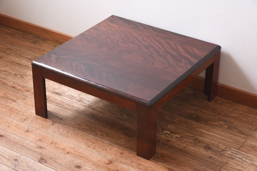 ビンテージ　九州民芸家具　和モダンな雰囲気の座卓(ローテーブル)