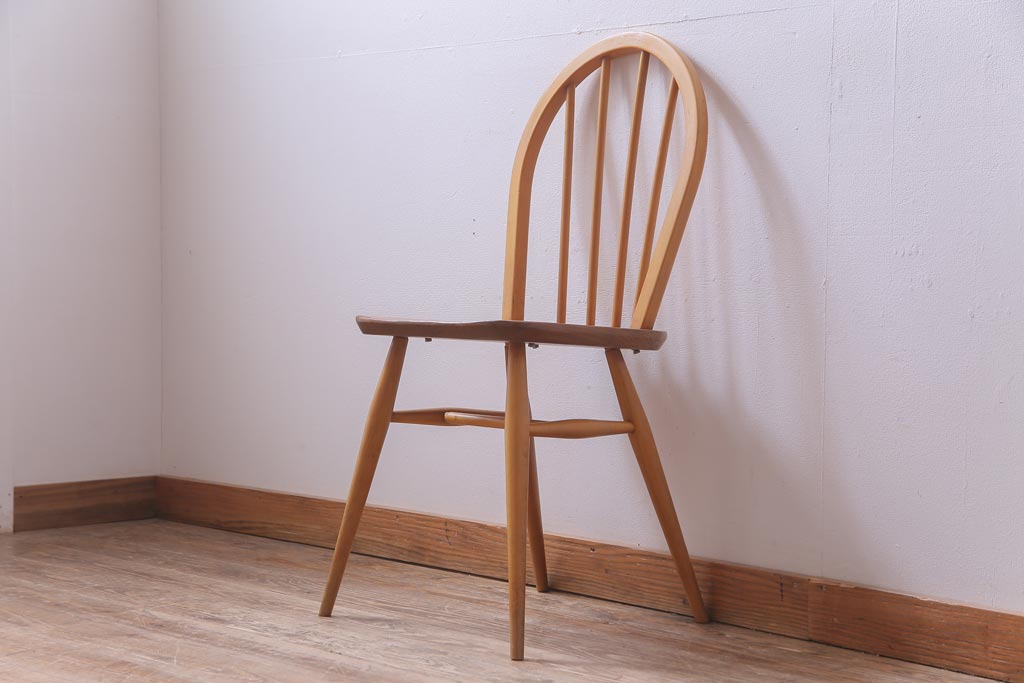 アーコール ERCOL ヴィンテージ フープバックアームチェア ③-