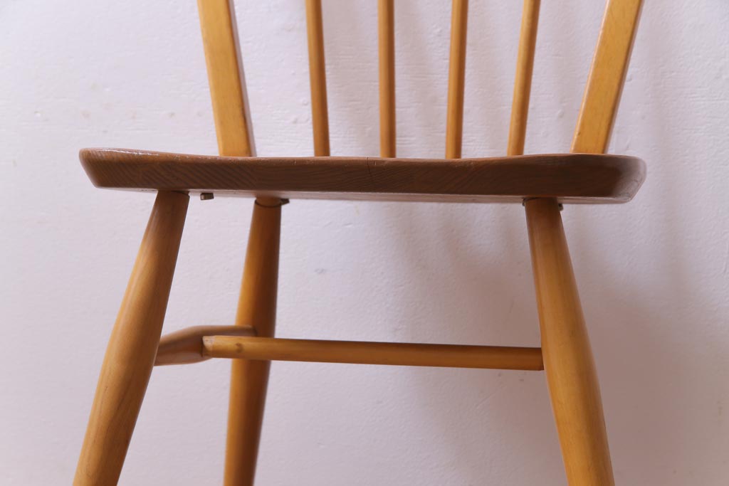 ヴィンテージ家具　イギリスビンテージ　ERCOL(アーコール)　フープバックチェア　(ダイニングチェア、ウィンザーチェア、ウインザーチェア)