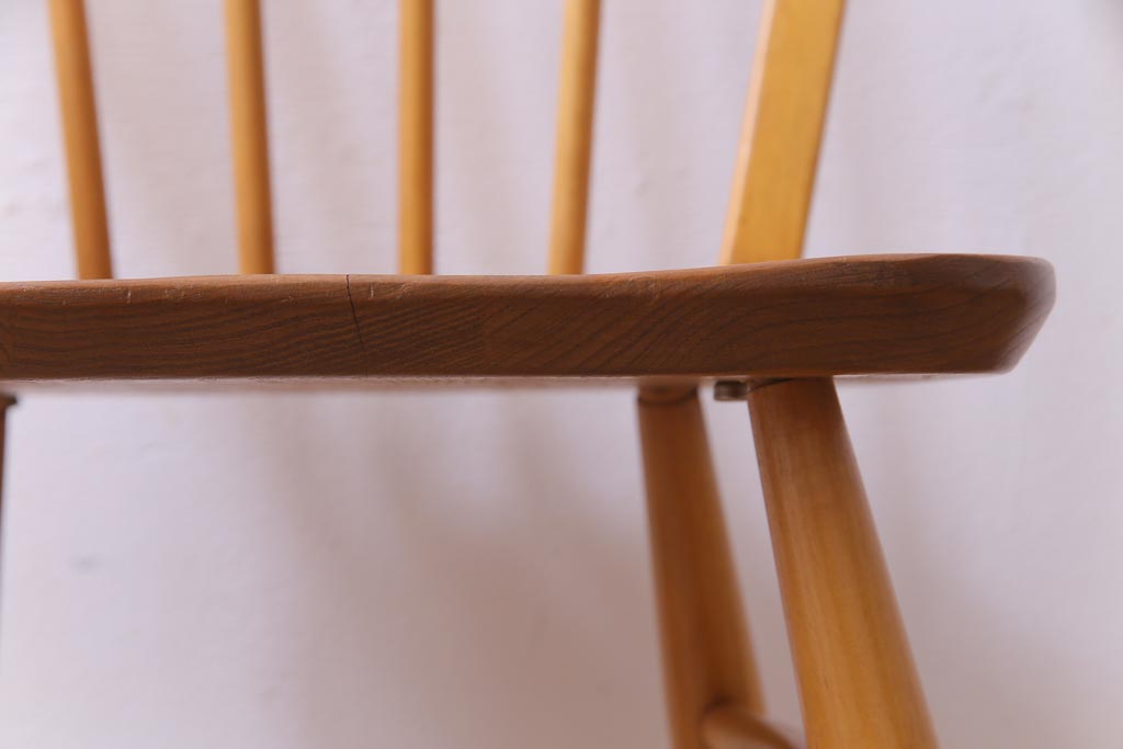 ヴィンテージ家具　イギリスビンテージ　ERCOL(アーコール)　フープバックチェア　(ダイニングチェア、ウィンザーチェア、ウインザーチェア)