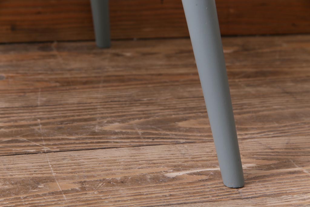 イギリスビンテージ　ペイント家具　ERCOL(アーコール)　爽やかなカラーが魅力のフープバックチェア(椅子、ダイニングチェア)