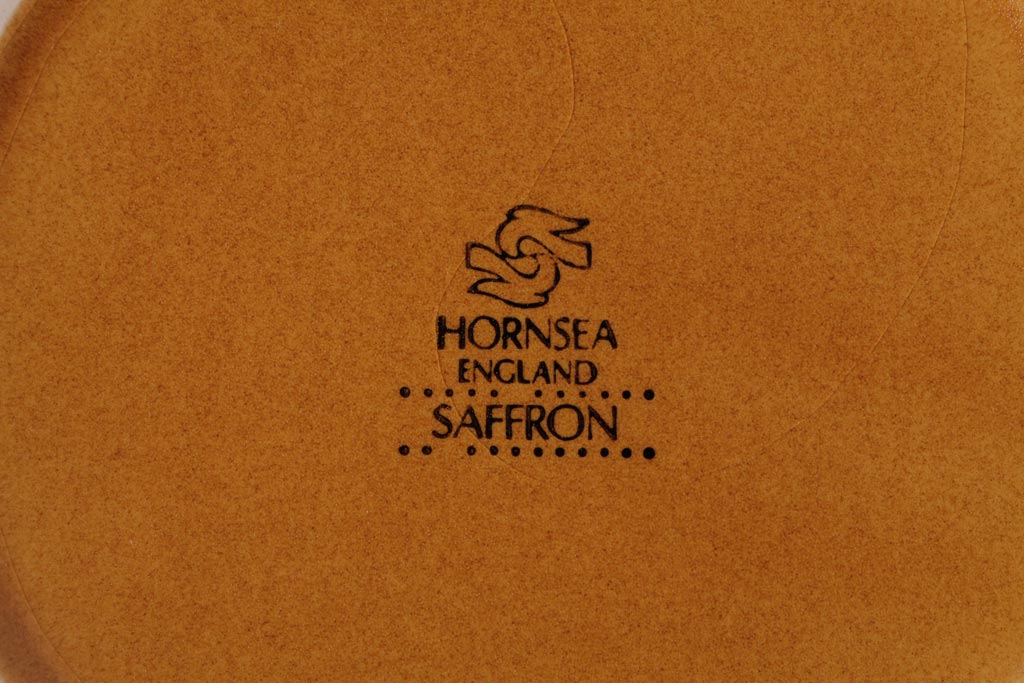 アンティーク雑貨　イギリスビンテージ　HORNSEA(ホーンジー)　SAFFRON(サフラン)シリーズ　キャニスター・小(保存容器、ジャー)