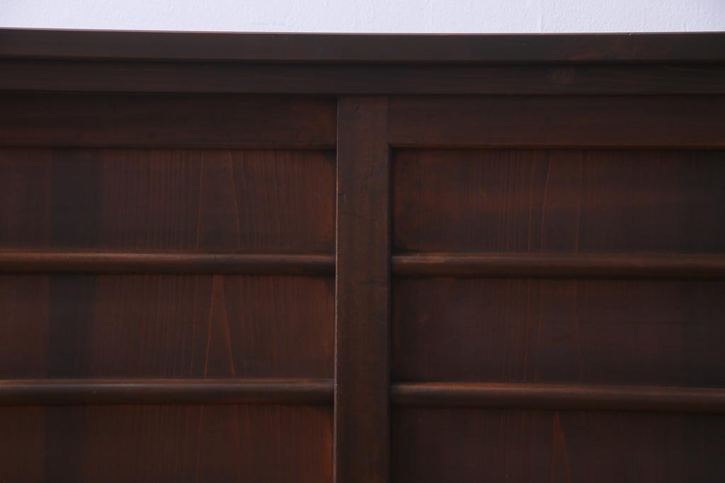 ラフジュ工房オリジナル　古い建具をリメイクした和モダンな戸棚(サイドボード、収納棚)