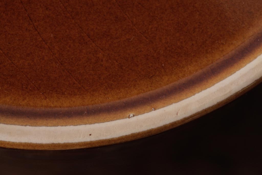 アンティーク雑貨　イギリスビンテージ　HORNSEA(ホーンジー)　BRONTE(ブロンテ)　キャニスター(保存容器)(1)