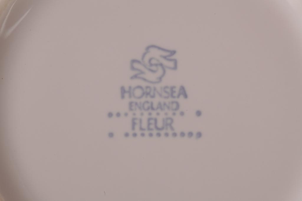 イギリスビンテージ　Hornsea(ホーンジー)　FLEUR(フルール)　カップ&ソーサー2客セット(コーヒーカップ)