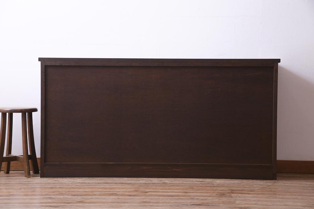 ラフジュ工房オリジナル　5尺　格子が上品な引き戸を利用したサイドボード(戸棚、収納棚)