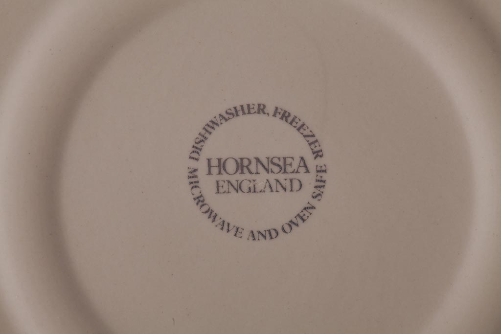 イギリスビンテージ　Hornsea(ホーンジー)　トリオ2客セット(カップ&ソーサー、プレート)(1)
