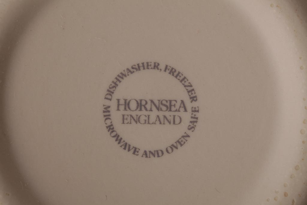 イギリスビンテージ　Hornsea(ホーンジー)　トリオ2客セット(カップ&ソーサー、プレート)(2)