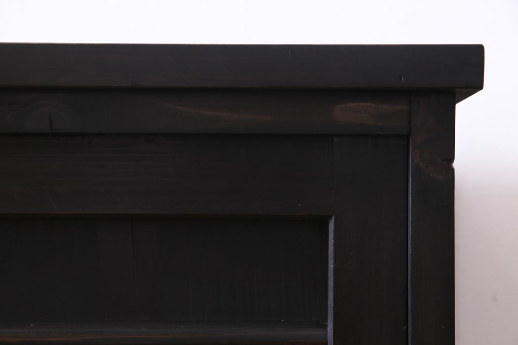 ラフジュ工房オリジナル　上品な趣きの建具をリメイクした収納棚(戸棚、サイドボード)