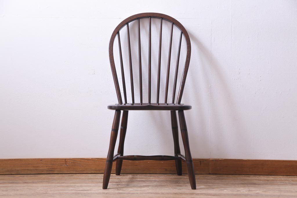 中古　松本民芸家具　ビンテージ　#72型・リーチチェア(ダイニングチェア、椅子)(2)