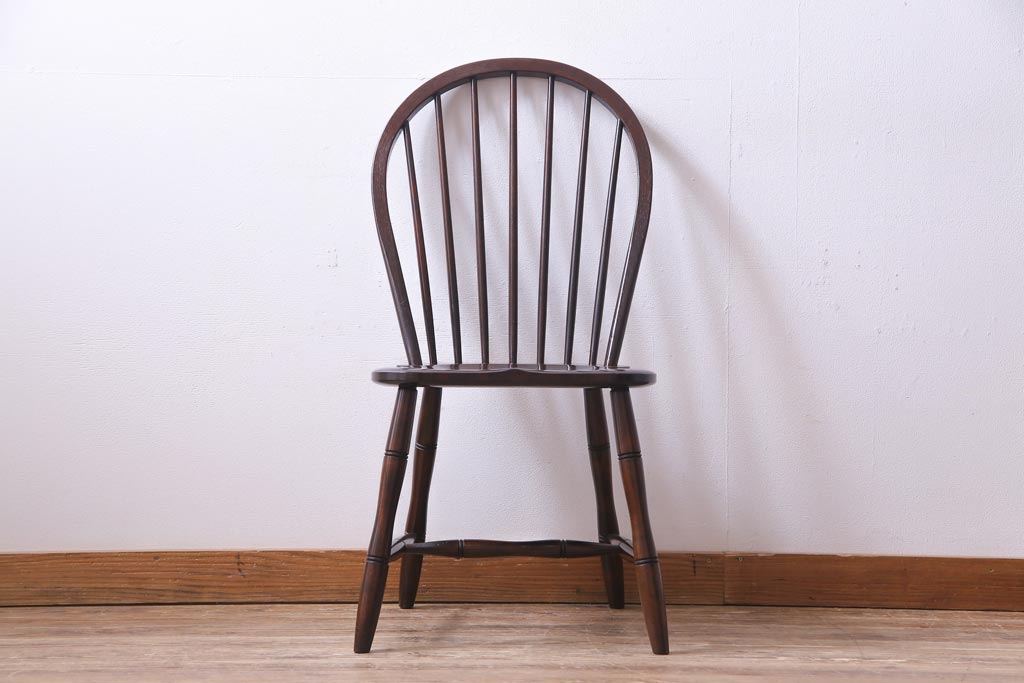 中古　松本民芸家具　ビンテージ　#72型・リーチチェア(ダイニングチェア、椅子)(3)