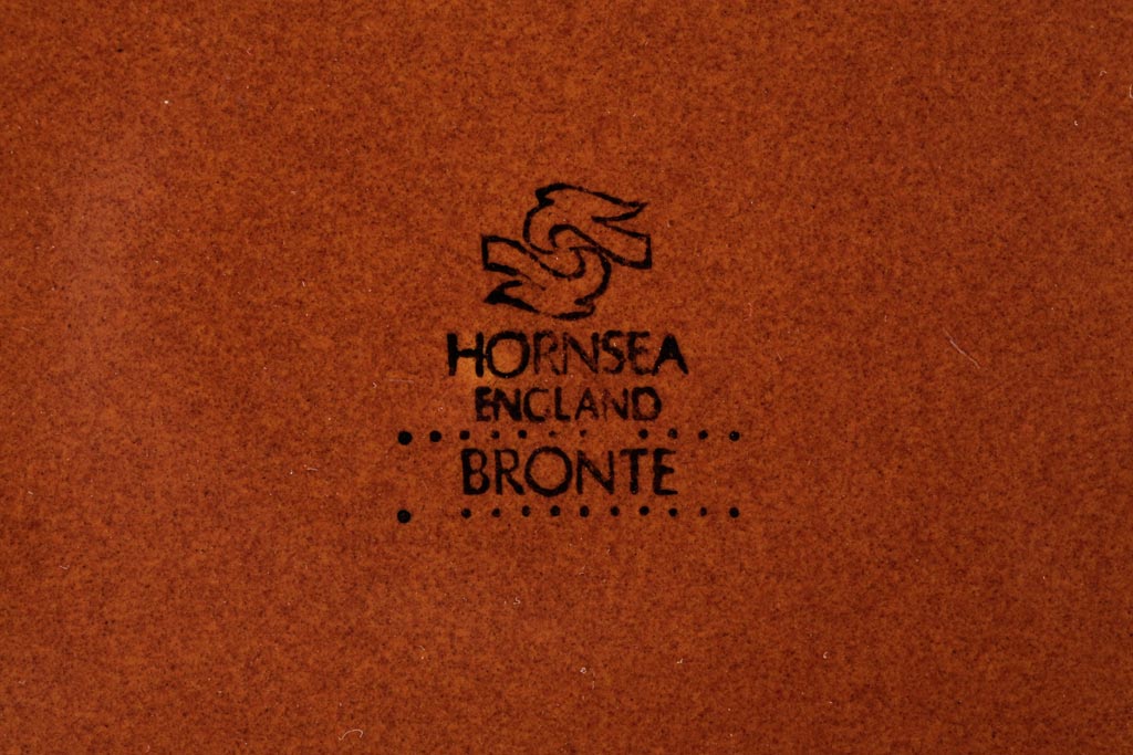 イギリスビンテージ　HORNSEA(ホーンジー) BRONTE(ブロンテ) プレート・大(皿)