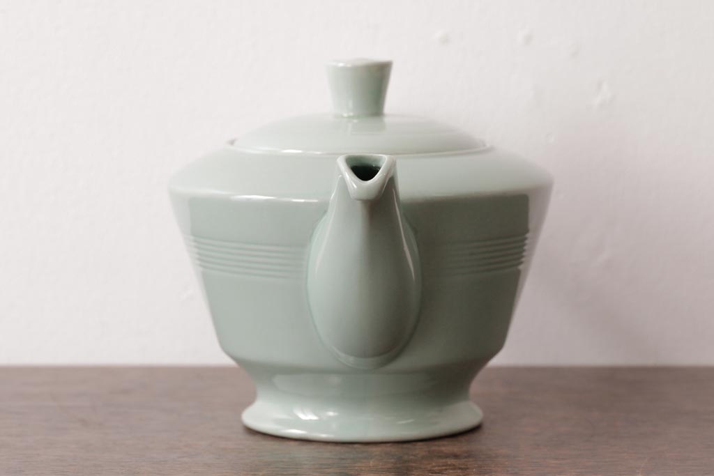 アンティーク雑貨　イギリスビンテージ　Woods ware(ウッズウエア)　Beryl(ベロル)　ティーポット