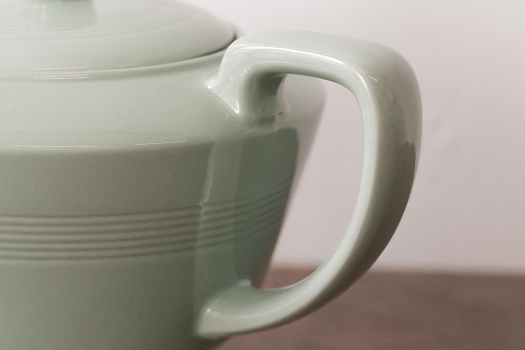 アンティーク雑貨　イギリスビンテージ　Woods ware(ウッズウエア)　Beryl(ベロル)　ティーポット