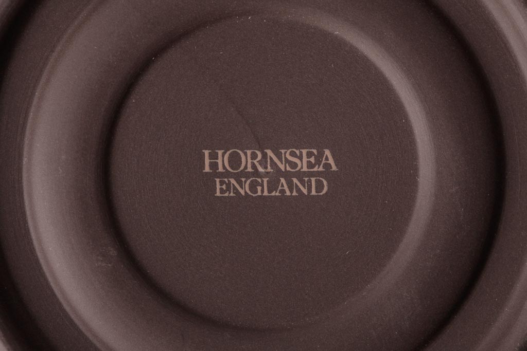 イギリスビンテージ　HORNSEA(ホーンジー)　Cornrose(コーンローズ)　カップ&ソーサー3客セット(デミタスカップ)