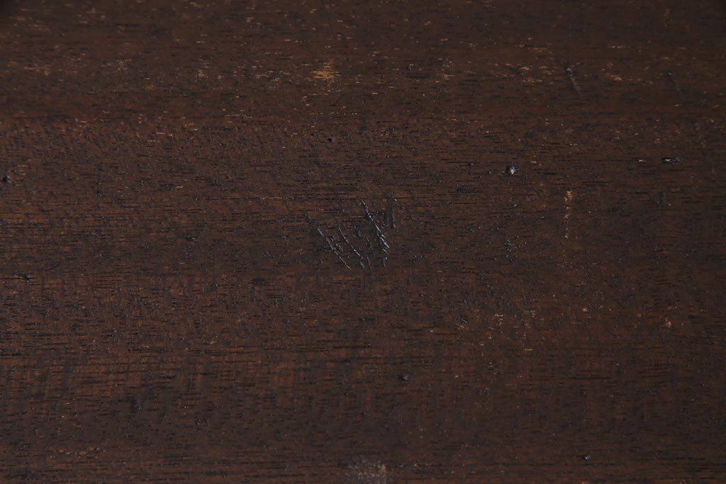 レトロ家具　昭和レトロ　木の温かみが楽しめる学校の木製デスク(平机、在宅ワーク、在宅用学習机)