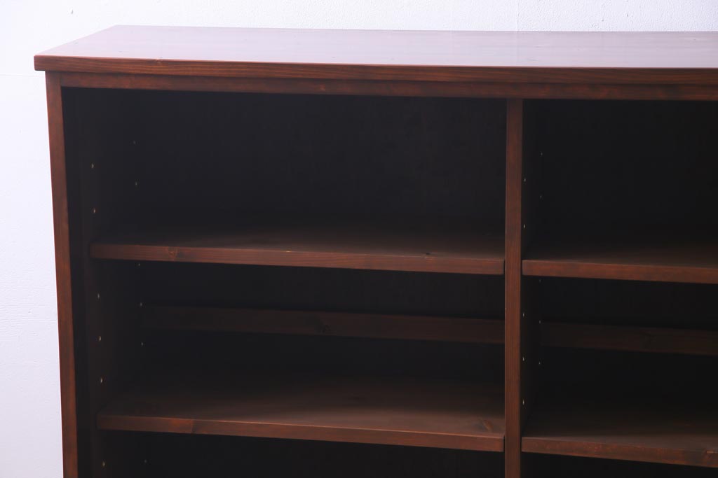 ラフジュ工房オリジナル　レトロな建具をリメイクした収納棚(戸棚、キャビネット)