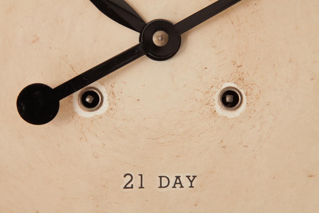 アンティーク雑貨 昭和レトロ SEIKO(セイコー) 手巻き式 21DAY