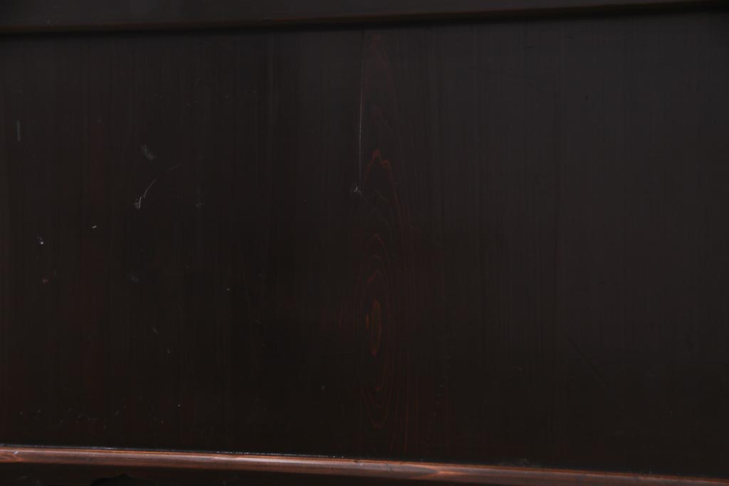 ラフジュ工房オリジナル　透かし彫りが味わい深い建具のリメイク収納棚(ローボード、リビングボード、戸棚)