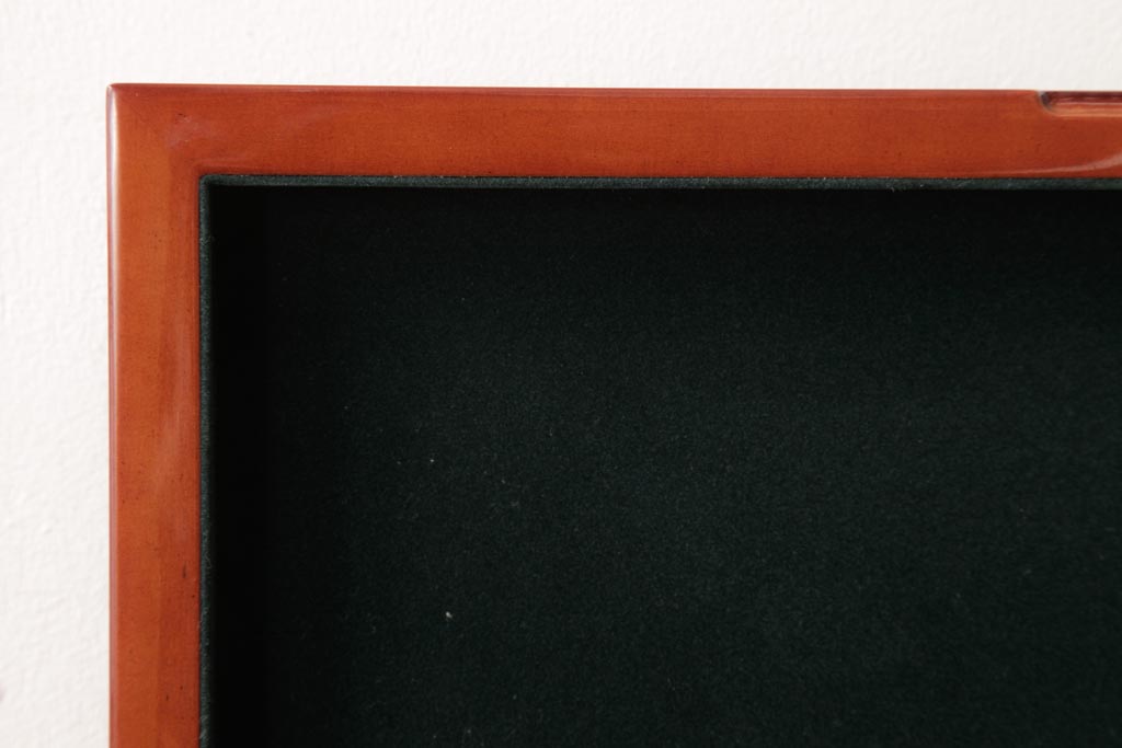 アンティーク雑貨　中古 スイス　FREDERIQUE CONSTANT(フレデリック・コンスタント)　桜材製の上品なウォッチケース(収納箱、アクセサリーケース)