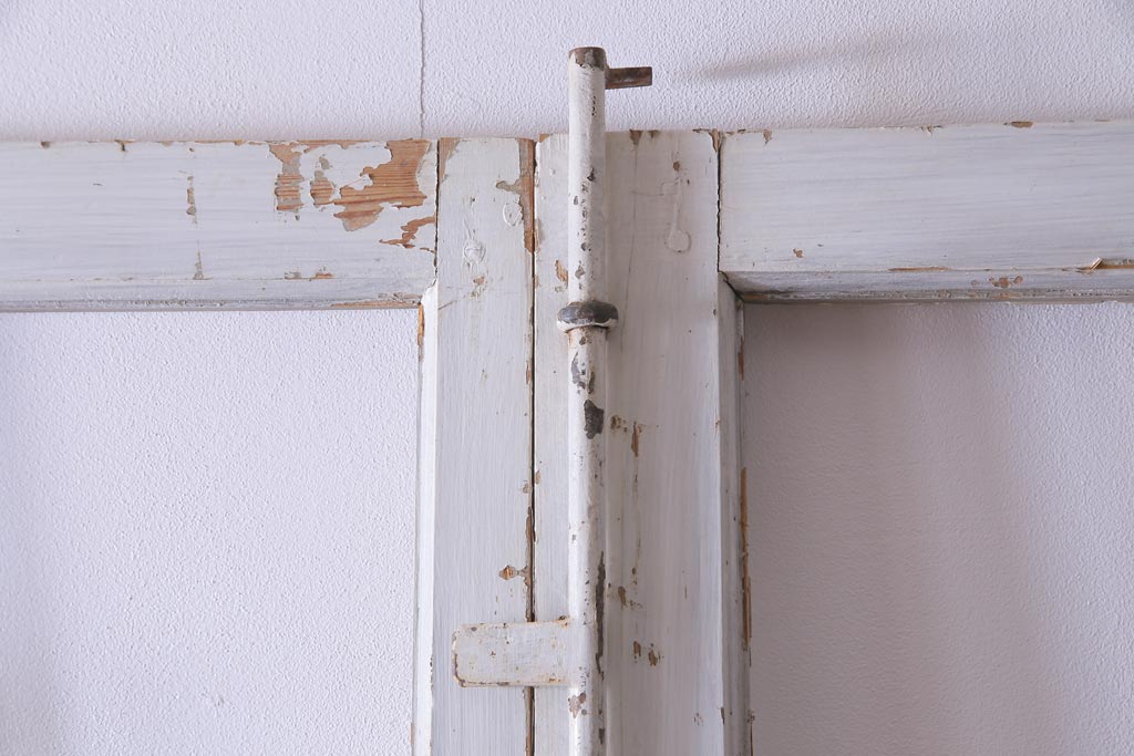 フランスアンティーク 両開き Diyにおすすめなフレンチシャビーの親子ドア 扉 両開き戸 建具 ラフジュ工房