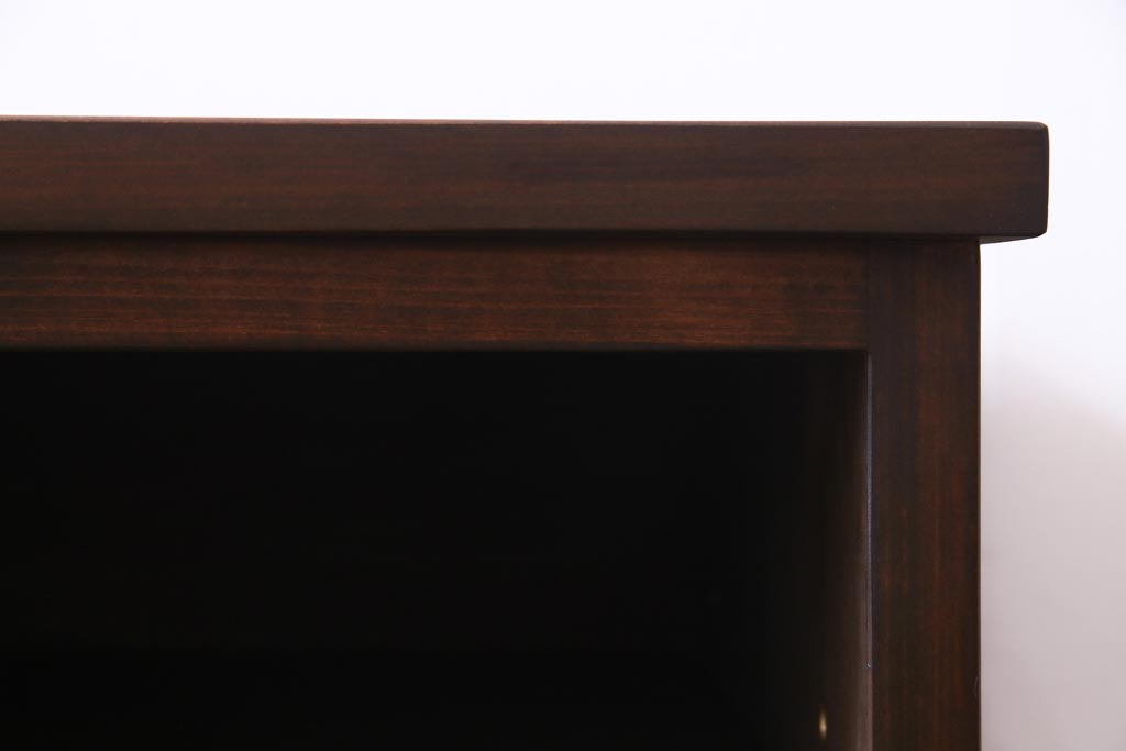 ラフジュ工房オリジナル　リメイク家具　箪笥の引き出しを活用した脚付きリビングボード(ローボード、収納棚)