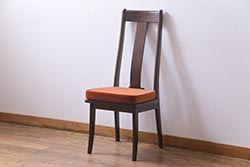 中古　民芸家具　洗練された大人の雰囲気が漂うチェア(椅子、ダイニングチェア)