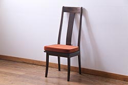 中古　民芸家具　洗練された大人の雰囲気が漂うチェア(椅子、ダイニングチェア)(2)