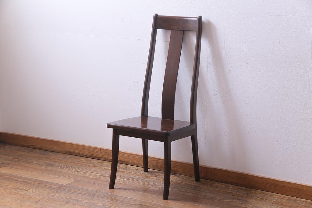中古　民芸家具　洗練された大人の雰囲気が漂うチェア(椅子、ダイニングチェア)(3)
