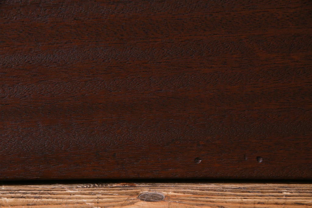 アンティーク雑貨　古材　DIY　赤みを帯びた落ち着いた木色が味わい深い一枚板(材料)