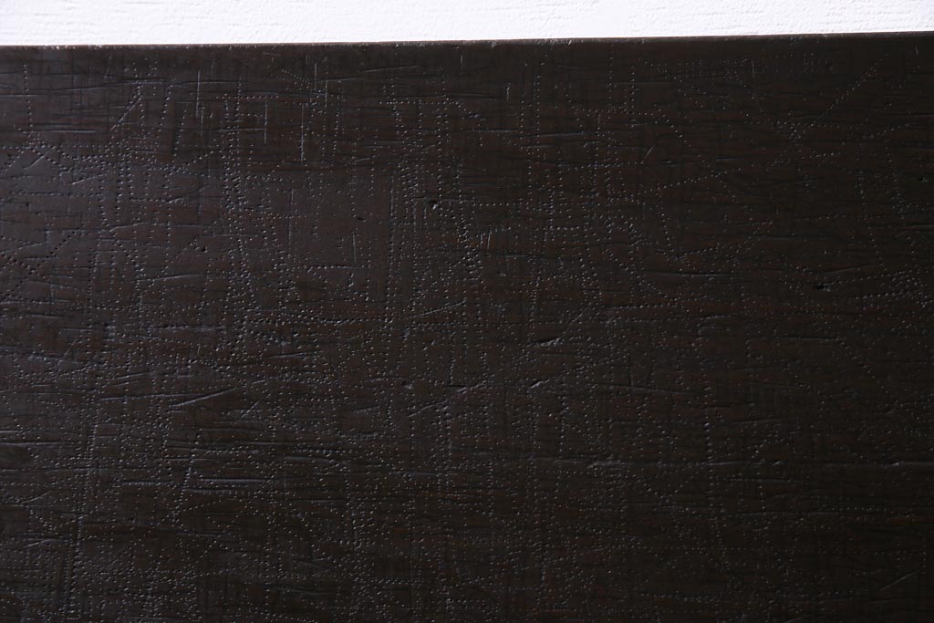 アンティーク雑貨　明治大正期　朴の木(ホオノキ)　古材ならではの質感が味のある一枚板(材料)