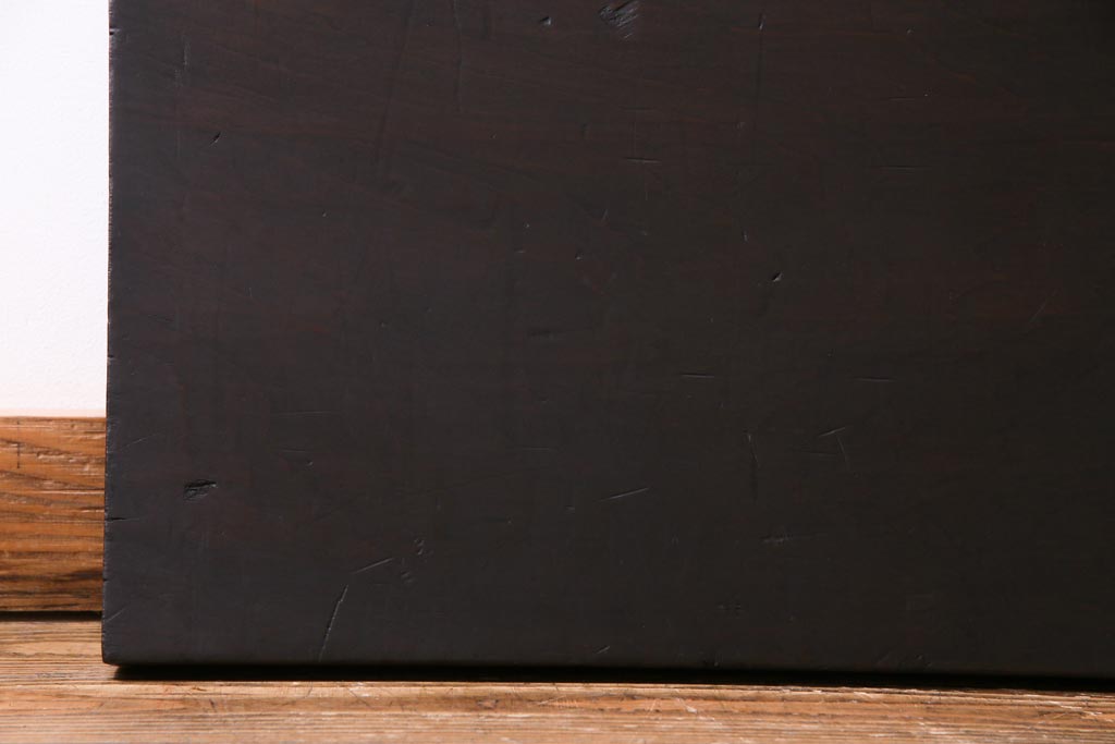 アンティーク雑貨　明治大正期　朴の木(ホオノキ)　古材ならではの質感が味のある一枚板(材料)