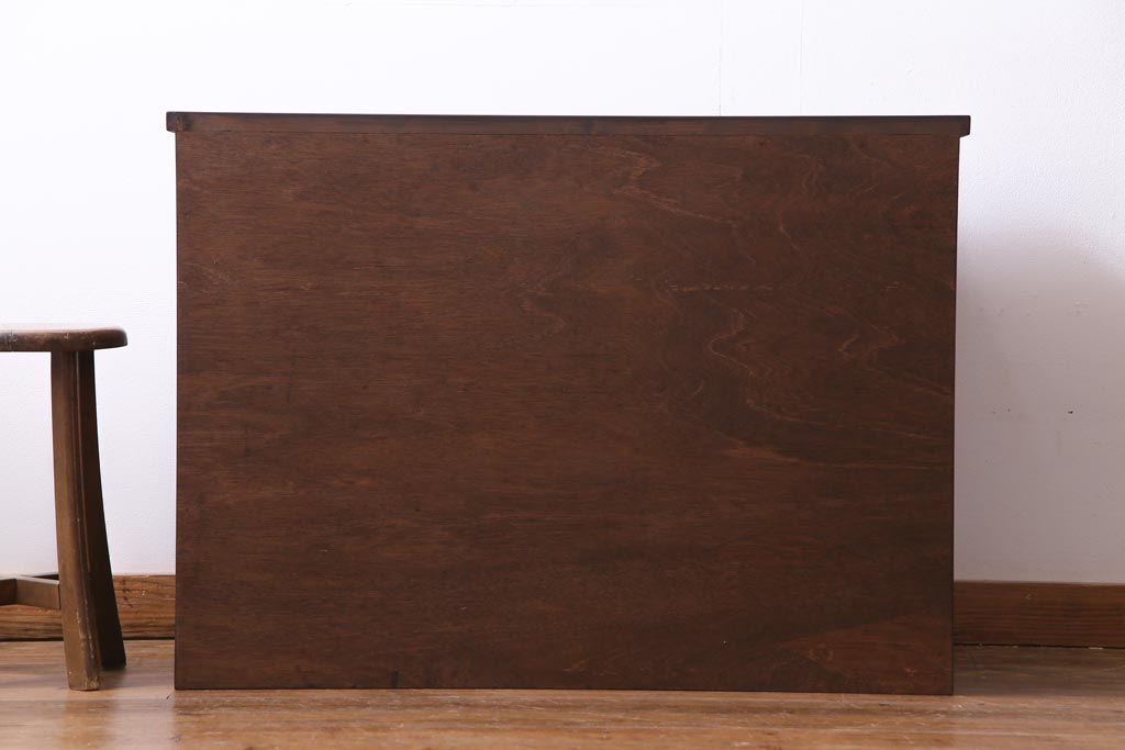 ラフジュ工房オリジナル　前板桐材　古い時代箪笥をリメイクしたリビングボード(テレビ台、テレビボード、収納棚、引き出し)