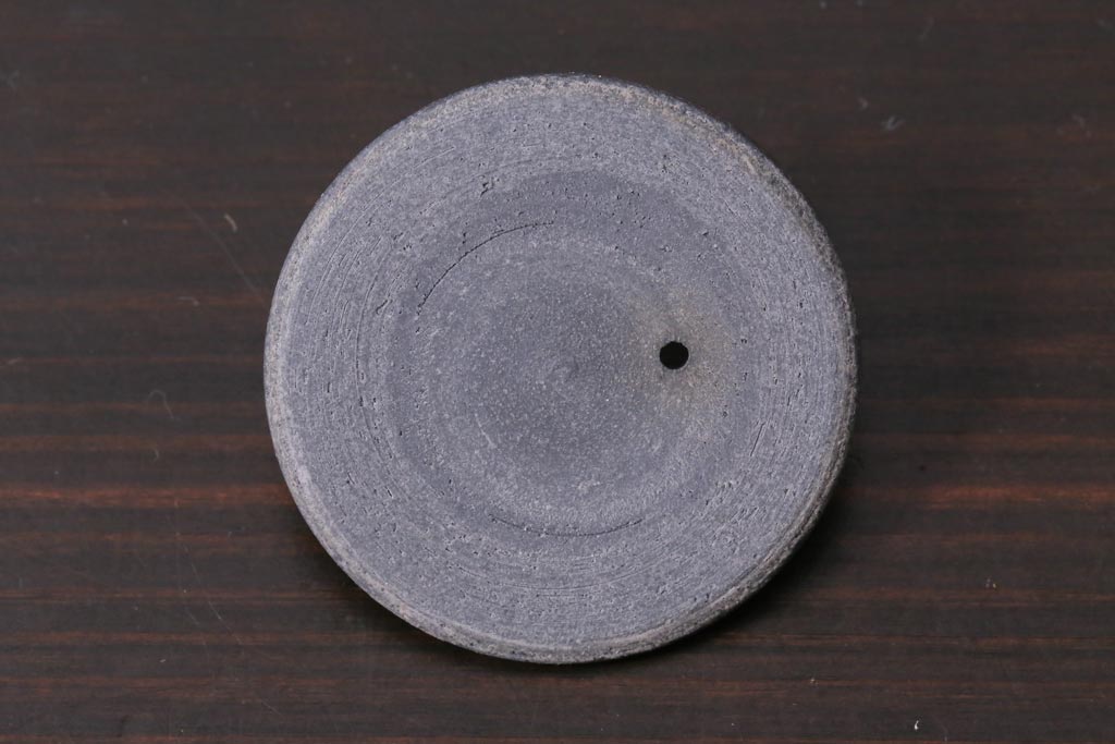 中古未使用品　笠間焼　黒田隆　共箱付き　焼〆急須(焼締め、締め焼き)