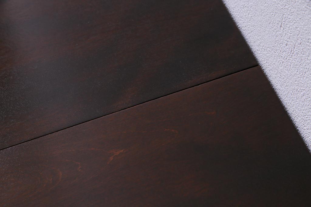 中古　ビンテージ　松本民芸家具　M型　上品な雰囲気のバタフライ卓(ダイニングテーブル、エクステンションテーブル)(定価約19万円)(1)