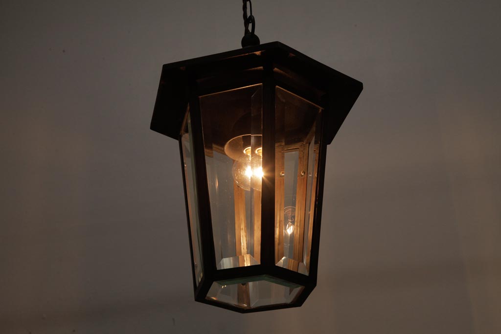 和製アンティーク　大正ロマンの雰囲気がお洒落な吊り下げ照明(灯籠、天井照明)