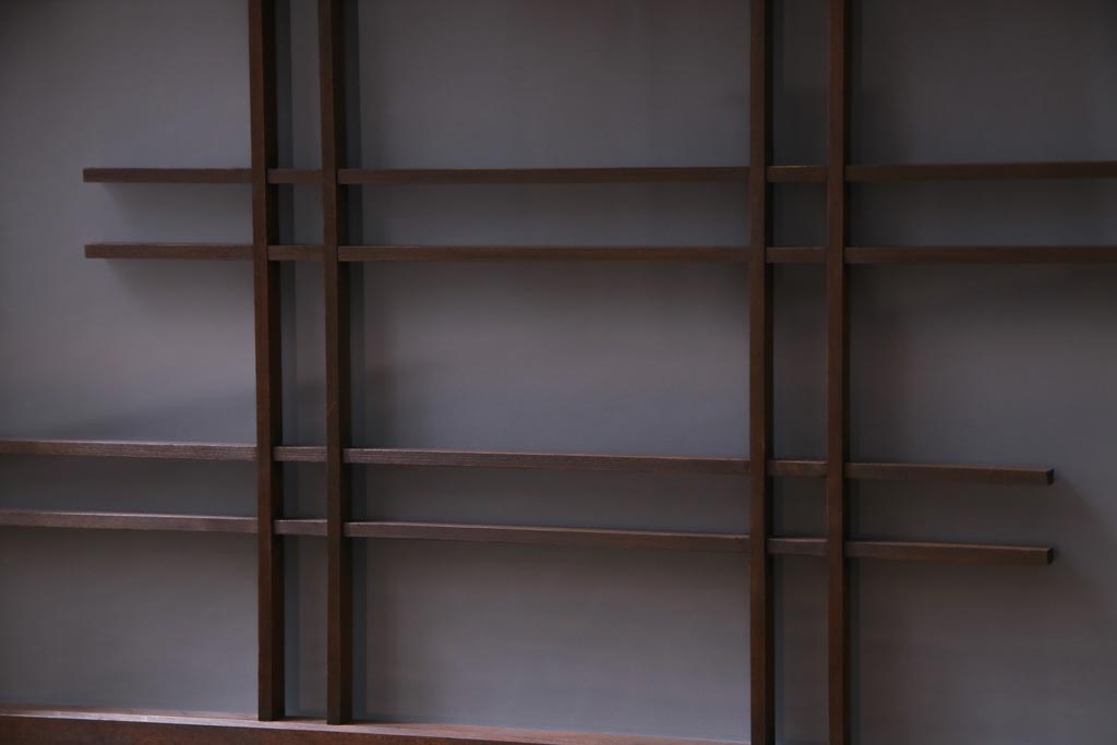 ラフジュ工房オリジナル　建具リメイク　懐かしく落ち着いた雰囲気の引き出し付きテレビボード(収納棚、サイドボード、戸棚)