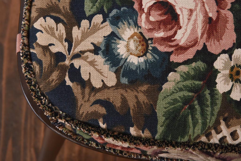 ヴィンテージ家具　イギリスビンテージ　ERCOL(アーコール)　ゴールドスミス　クッション付きダイニングチェア(椅子)(2)