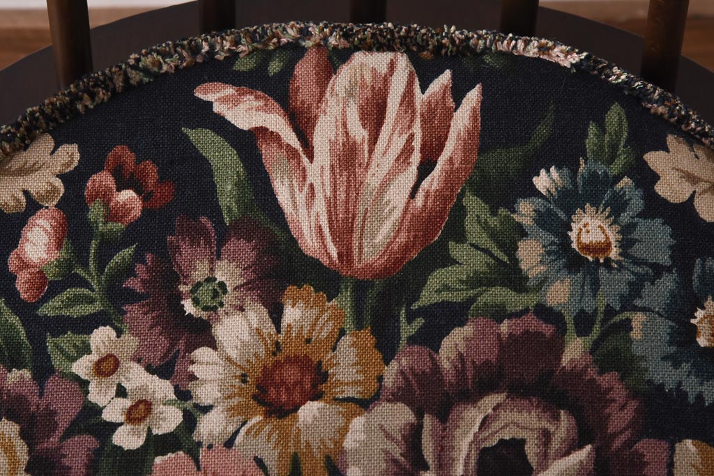 ヴィンテージ家具　イギリスビンテージ　ERCOL(アーコール)　ゴールドスミス　クッション付きダイニングチェア(椅子)(2)