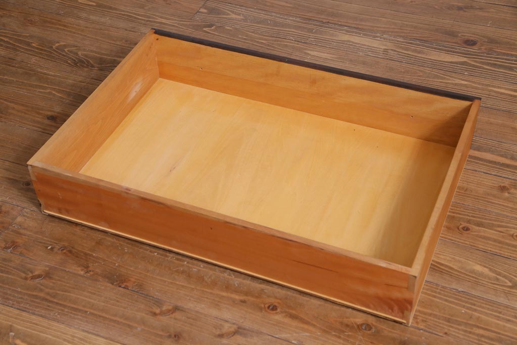 中古　松本民芸家具　#45型　洗練された美しさが漂うワードローブ(洋服タンス、衣装箪笥、収納棚)(定価約49万円)(R-034581)